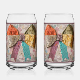 Amethyst Bow Soda Glass Dosenglas