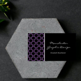 Amethyst Circles-Visitenkarte Visitenkarte