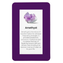 Amethyst Crystal Meaning Juwelier Display Sign