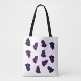 Amethyst Crystal Stone Tote Bag Tasche