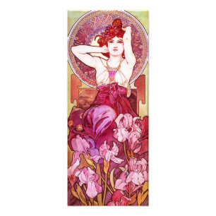 Amethyst Druck Alphonse Mucha