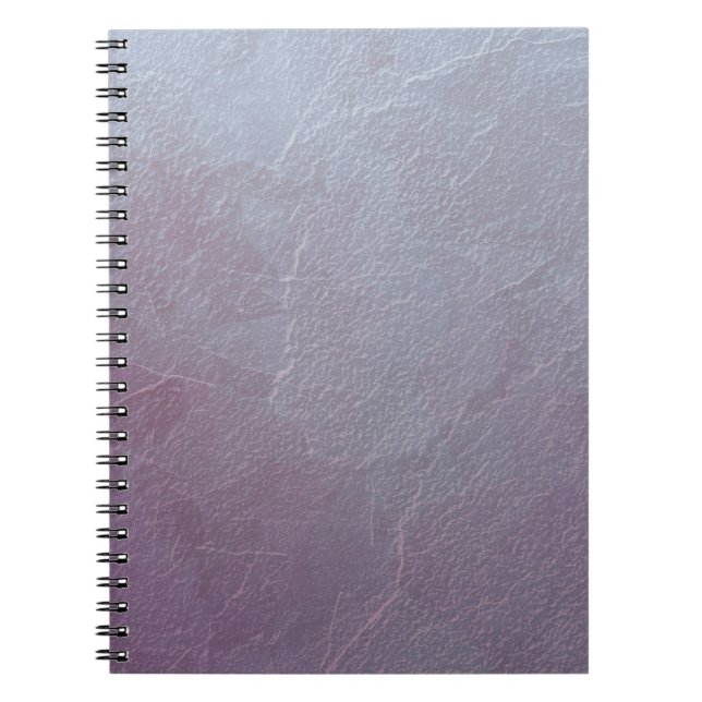 Amethyst-Eis-Abstrakte Kunst Notizblock (Vorderseite)