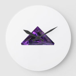 Amethyst, Februar Birthstone Lila große Uhr