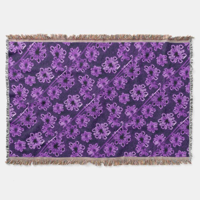 Amethyst gegen Mitternacht Decke (Vorderseite)