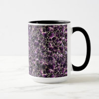 Amethyst Gemstone Crystal Print