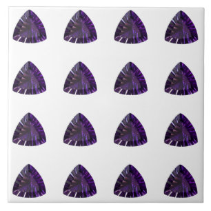 Amethyst Gemstone, Februar Birthstone, Lila Fliese