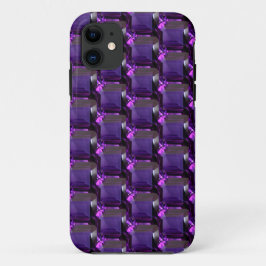 Amethyst Gemstone Lila Case-Mate iPhone Hülle