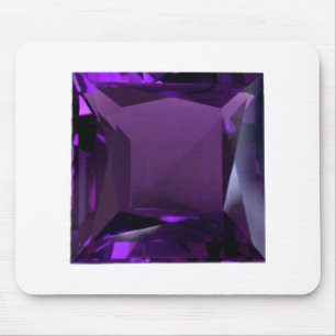 Amethyst Gemstone Lila Mousepad