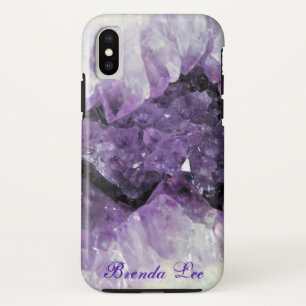 Amethyst Geode 3D *Personalisieren* Case-Mate iPhone Hülle