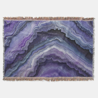 Amethyst Geode Fluid Pour Decke