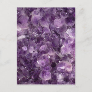 Amethyst Geode Postkarte