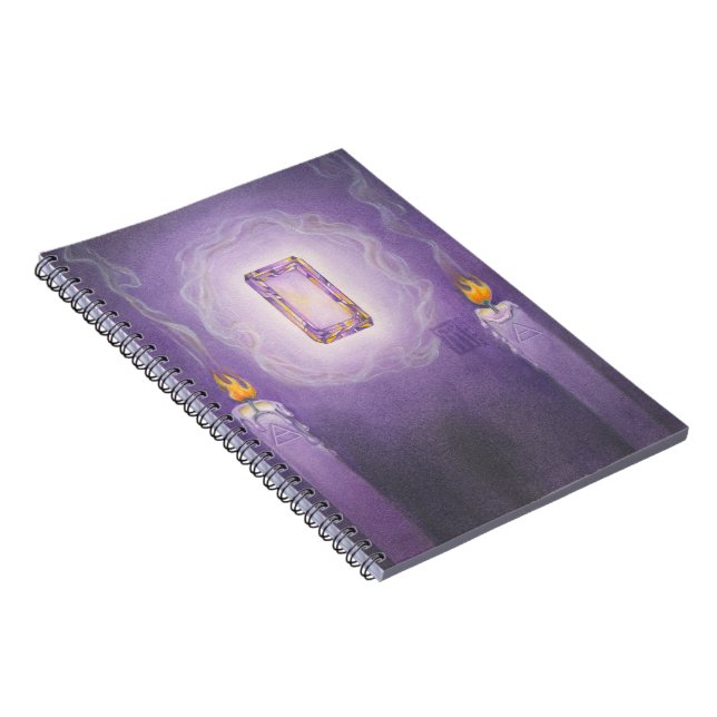 Amethyst-Kern Notizblock (Rechte Seite)