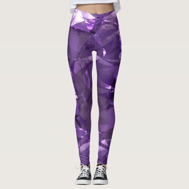 Amethyst-Leggings Leggings (Vorderseite)