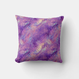 Amethyst Lila Crystal Gel Textur Kissen