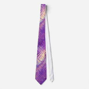 Amethyst Lila Crystal Gel Textur Krawatte