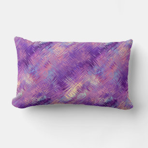 Amethyst Lila Crystal Gel Textur Lendenkissen