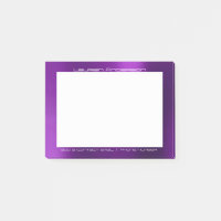 Amethyst Lila Plum Office Custom Personalisiert