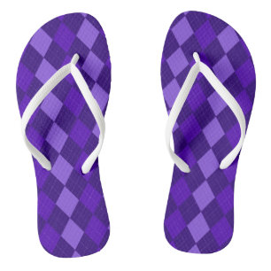 Amethyst Lila Raute Flip Flops