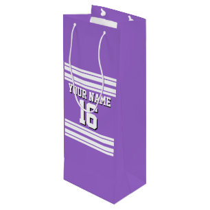 Amethyst Lila Whisky Team Jersey Name Geschenktüte Für Weinflaschen