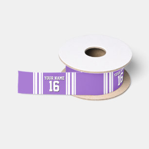 Amethyst Lila Whisky Team Jersey Name Satinband