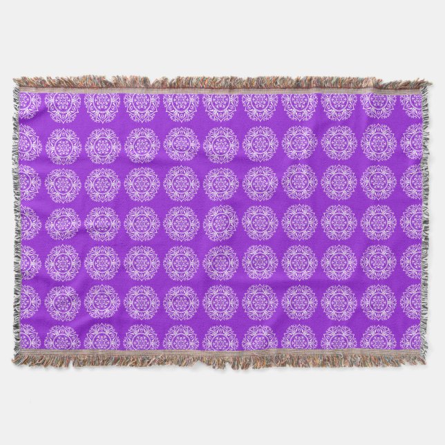 Amethyst Mandala Decke (Vorderseite)