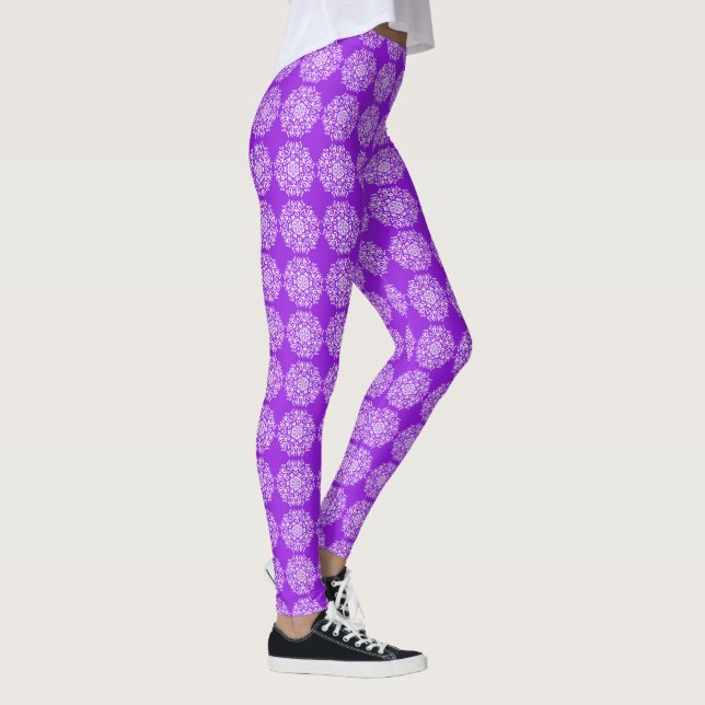 Amethyst Mandala Leggings (Rechts)