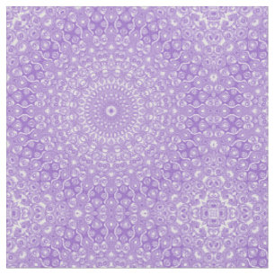 Amethyst-Mandala-Musterdesign Stoff