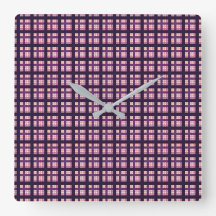 Amethyst Peach Pink Lila Lilac Streifen Kariert