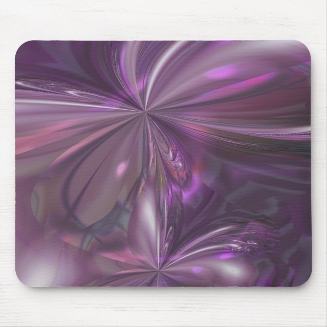 Amethyst Rauschen Mousepad (Vorne)