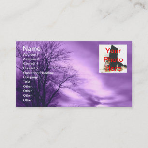 Amethyst Skies Business Cards Visitenkarte