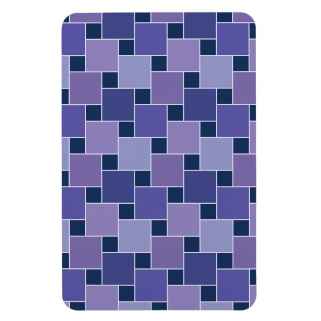Amethyst Square Magnet (Vertikal)