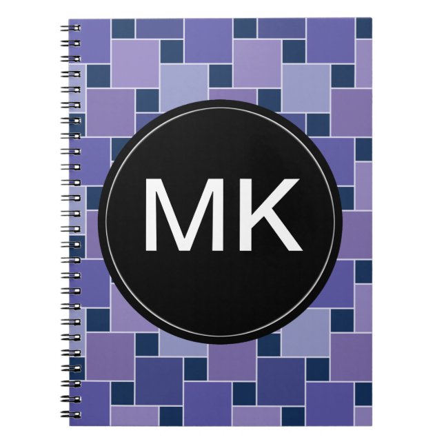 Amethyst Square Notizblock (Vorderseite)