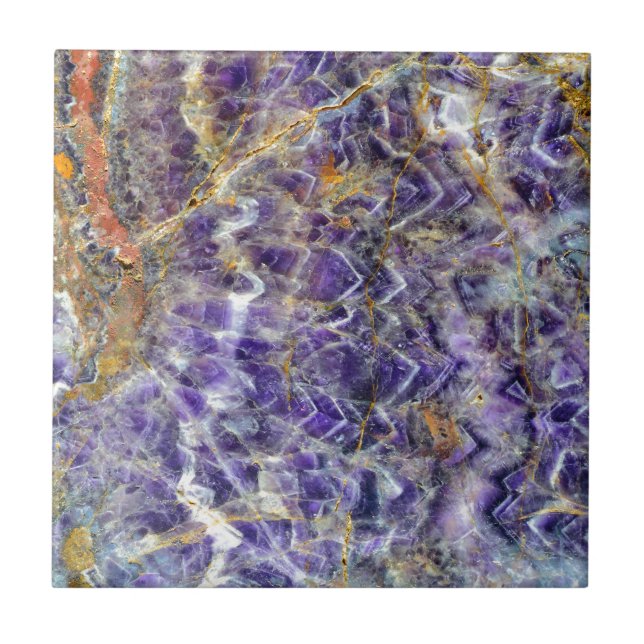 Amethyst Stone Textur 5.JPG Fliese (Vorderseite)