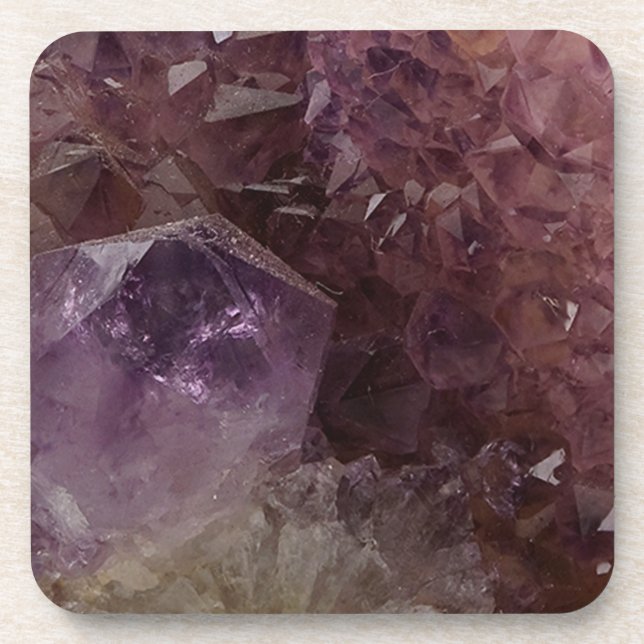 Amethyst Untersetzer (Vorderseite)
