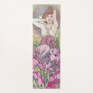 Amethyst (Vier Juwelen), Alphonse Mucha Yogamatte
