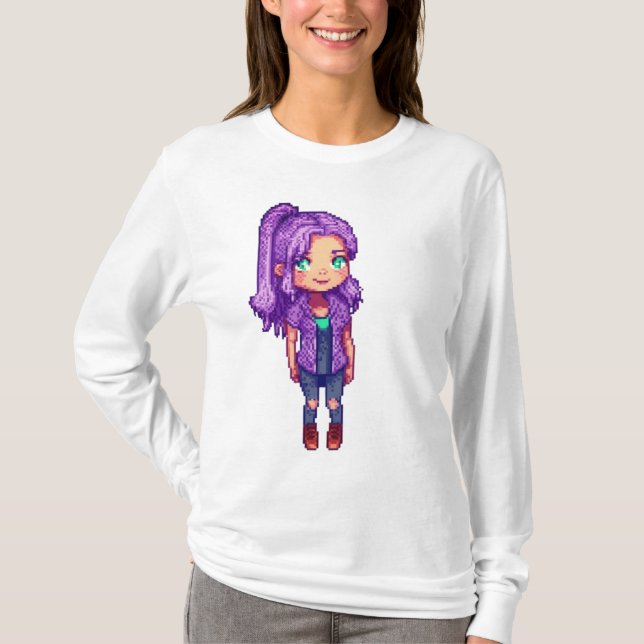 Amethyst Wanderer T-Shirt (Vorderseite)