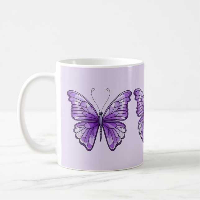 Amethyst Wings Mug (Gauche)