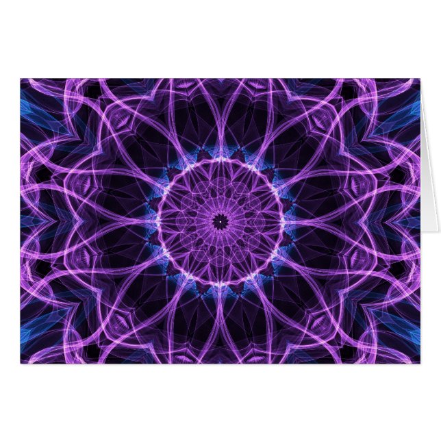 Amethyst Wunsch-Kaleidoskop (Vorderseite (Horizontal))