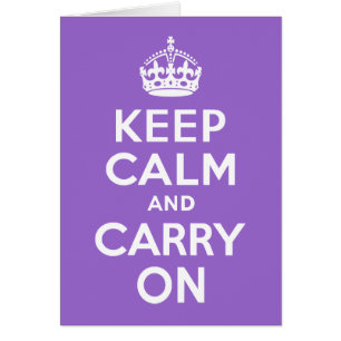 Améthyste Gardez le calme et continuer