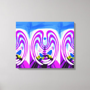 Amethystische Momente Kunst Leinwanddruck