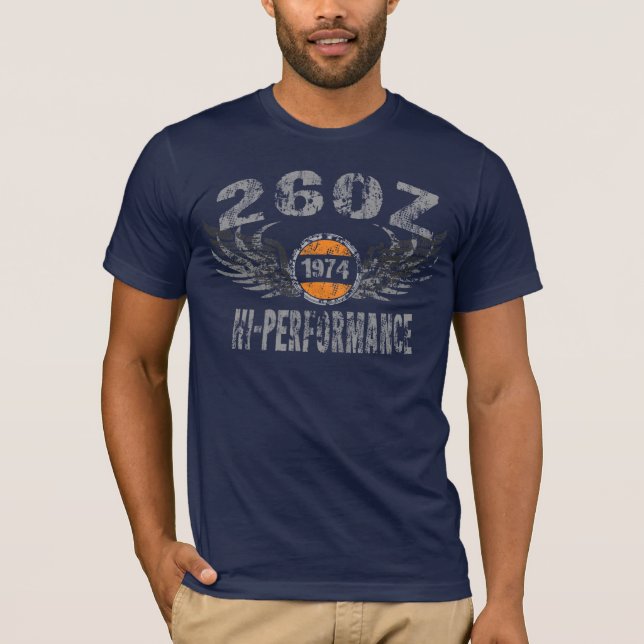 amgrfx - T - Shirt 1974 Datsun 260Z (Vorderseite)