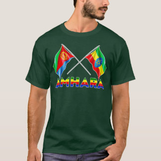 Amhara Äthiopien Eritrea Abyssinia Africa TDesign T-Shirt