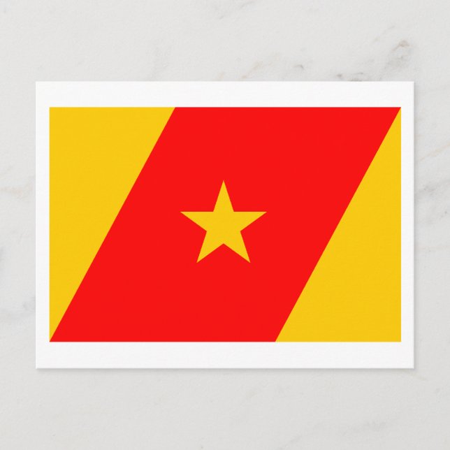 Amhara Flag Postkarte (Vorderseite)