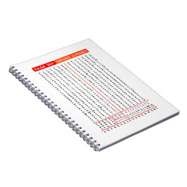 Amharic Alphabet Äthiopische Sprache Notizblock