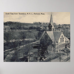 Amherst MA, Massachusetts, ca. 1910 Poster