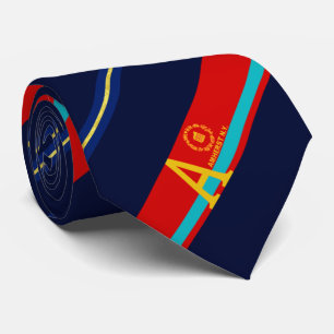 Amherst (New York) city flag Neck Tie Krawatte