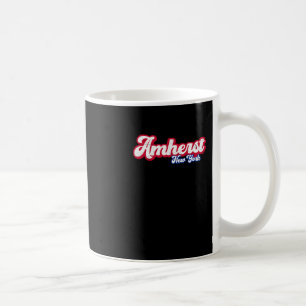 Amherst New York Ny Retro Schrift 716 Western New Kaffeetasse