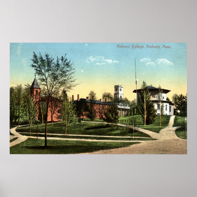 Amherst Uni Repro Vintag 1912 Poster (Vorne)