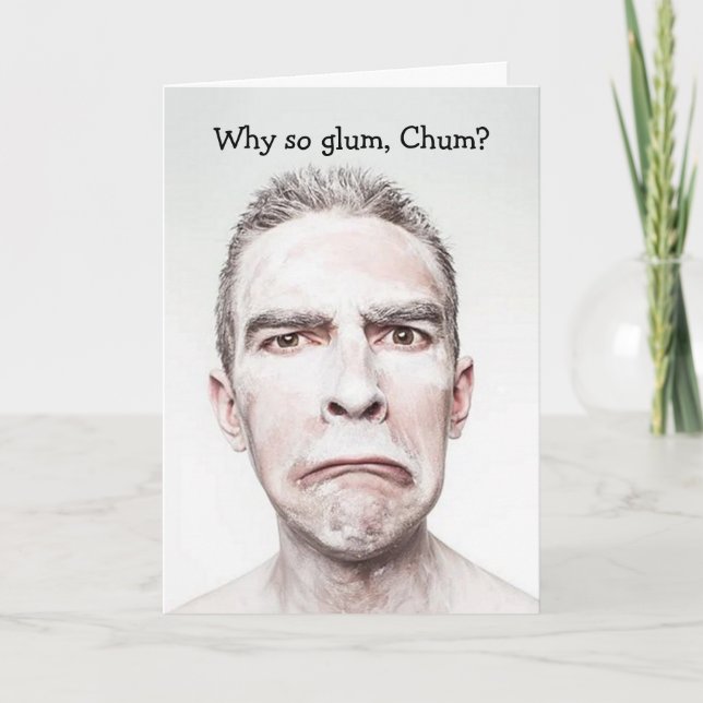 Ami amusant Humour Carte d'anniversaire (Devant)