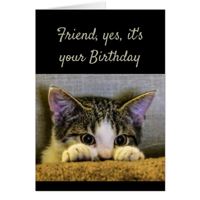 Ami ne peut pas cacher C'est ton Anniversaire Cute (Devant)